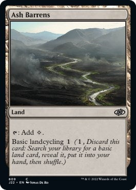 Image for Ash Barrens (809) (J22) - Magic: The Gathering