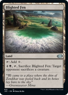 Image for Blighted Fen (810) (J22) - Magic: The Gathering