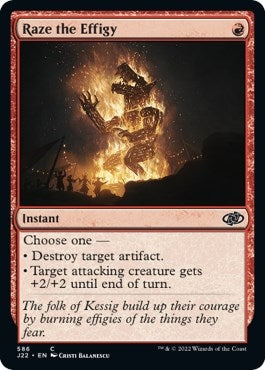 Image for Raze the Effigy (586) (J22) - Magic: The Gathering