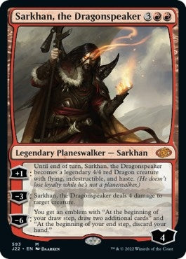 Image for Sarkhan, the Dragonspeaker (593) (J22) - Magic: The Gathering