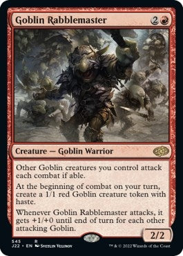 Image for Goblin Rabblemaster (545) (J22) - Magic: The Gathering