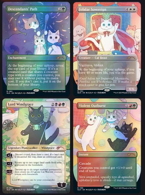 Secret Lair ROADSHOW EDITION x Look At The Kitties