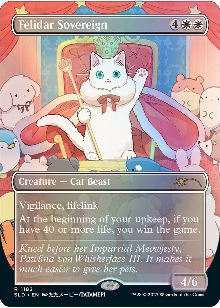 Image for Felidar Sovereign (1182) (1182) (SLD) - Magic: The Gathering