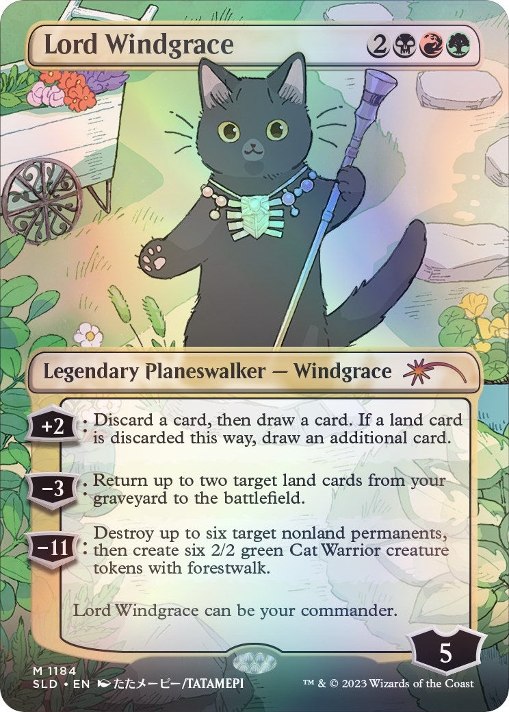 Image for Lord Windgrace (1184) (SLD) - Magic: The Gathering