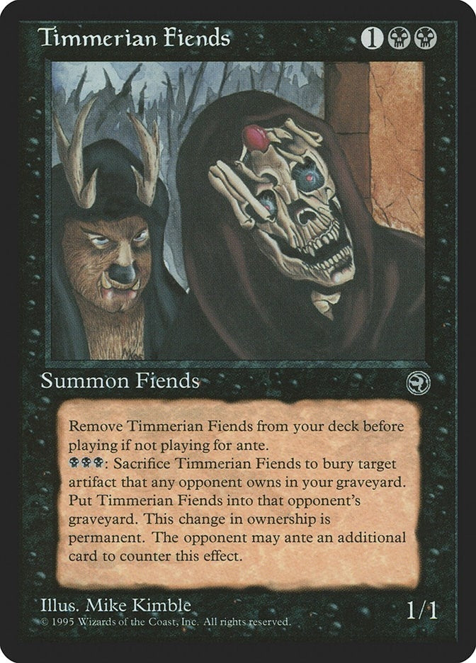 Image for Timmerian Fiends (HML) - Magic: The Gathering