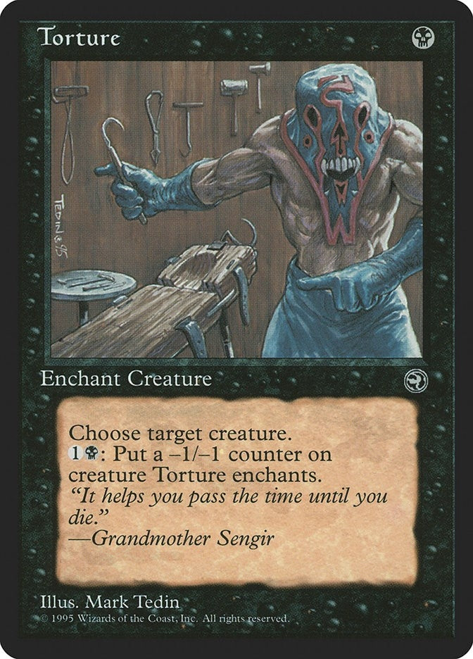 Image for Torture (59) (HML) - Magic: The Gathering