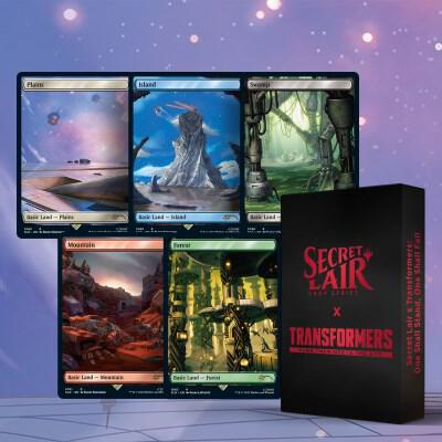 Secret Lair Transformers One Shall Stand, One Shall Fall