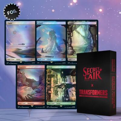 Secret Lair Transformers One Shall Stand, One Shall Fall