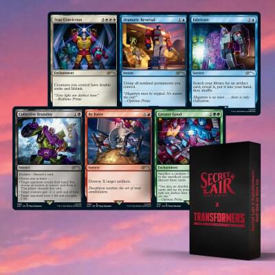 Secret Lair Transformers Roll Out or Rise Up