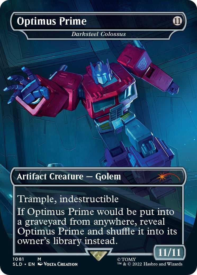 Image for Optimus Prime - Darksteel Colossus (1081) (SLD) - Magic: The Gathering