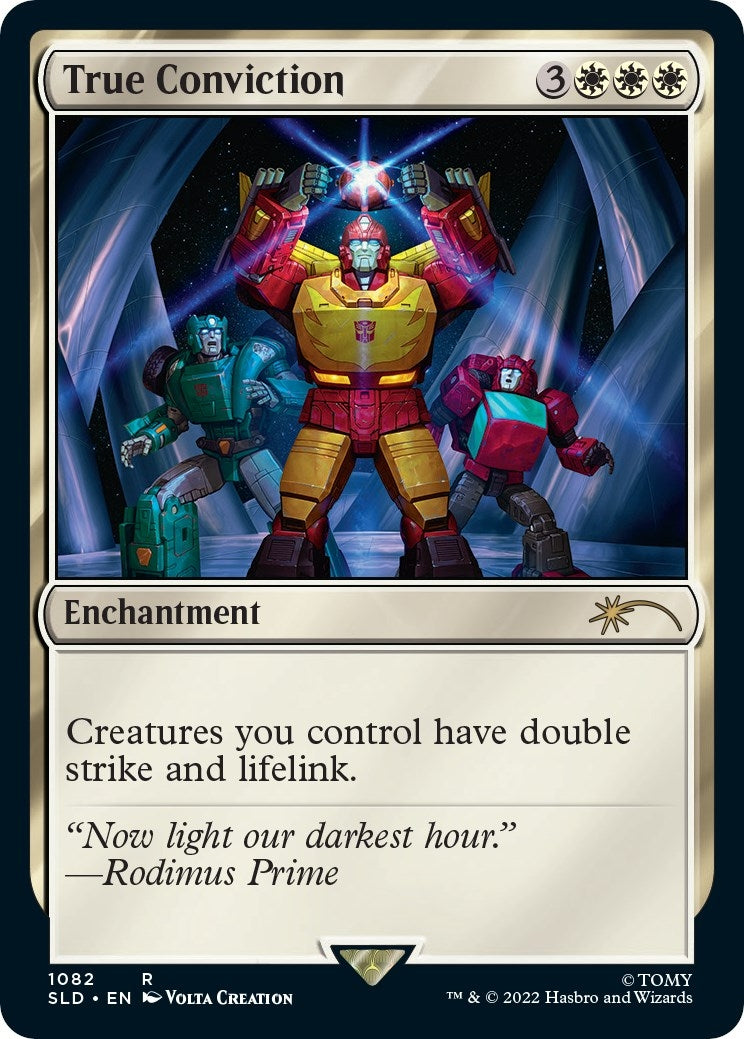 Image for True Conviction (1082) (SLD) - Magic: The Gathering