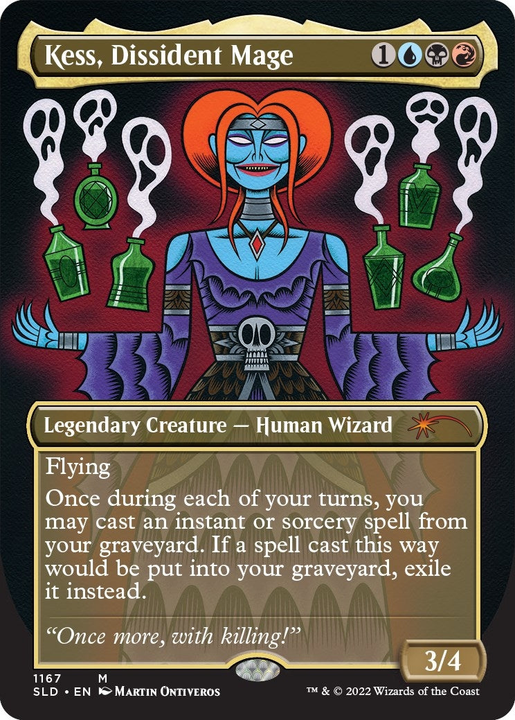 Image for Kess, Dissident Mage (1167) (SLD) - Magic: The Gathering