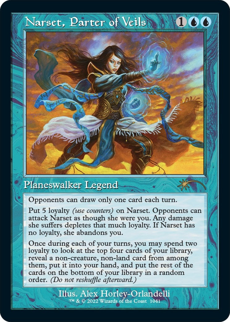 Image for Narset, Parter of Veils (Retro Frame) (1041) (SLD) - Magic: The Gathering