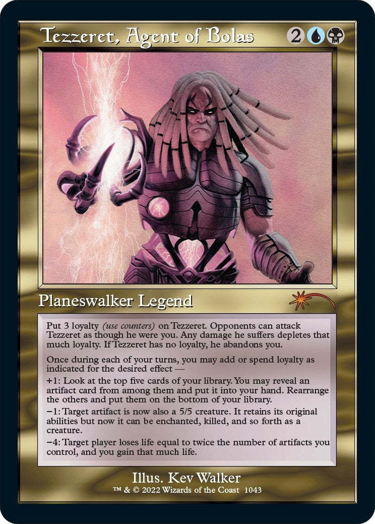 Image for Tezzeret, Agent of Bolas (Retro Frame) (1043) (SLD) - Magic: The Gathering