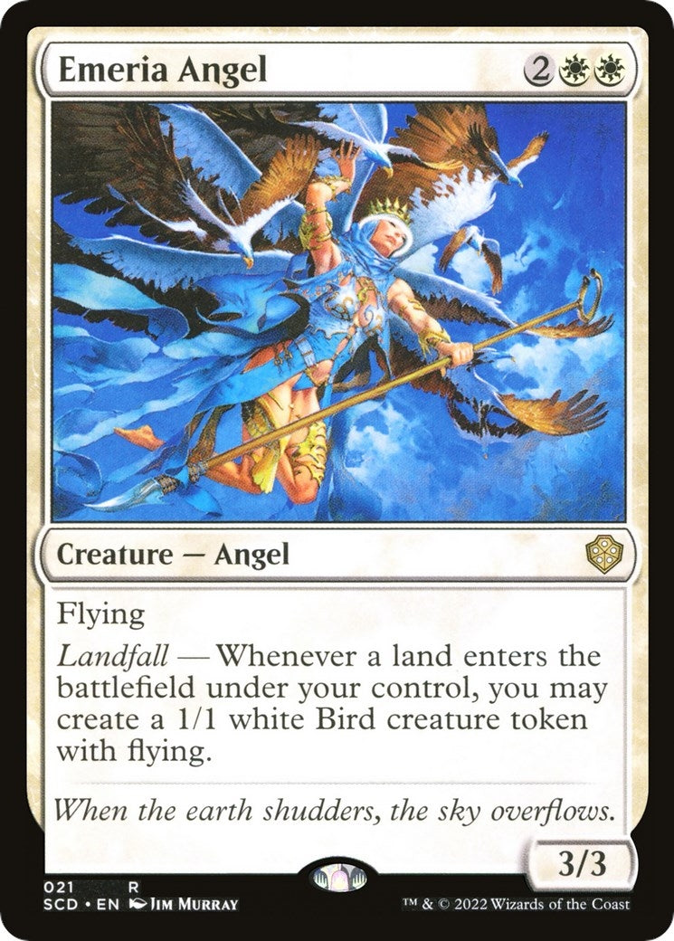 Image for Emeria Angel (21) (SCD) - Magic: The Gathering