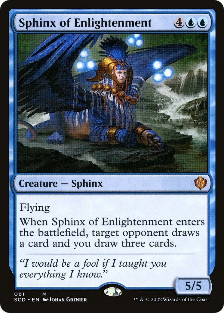 Image for Sphinx of Enlightenment (61) (SCD) - Magic: The Gathering