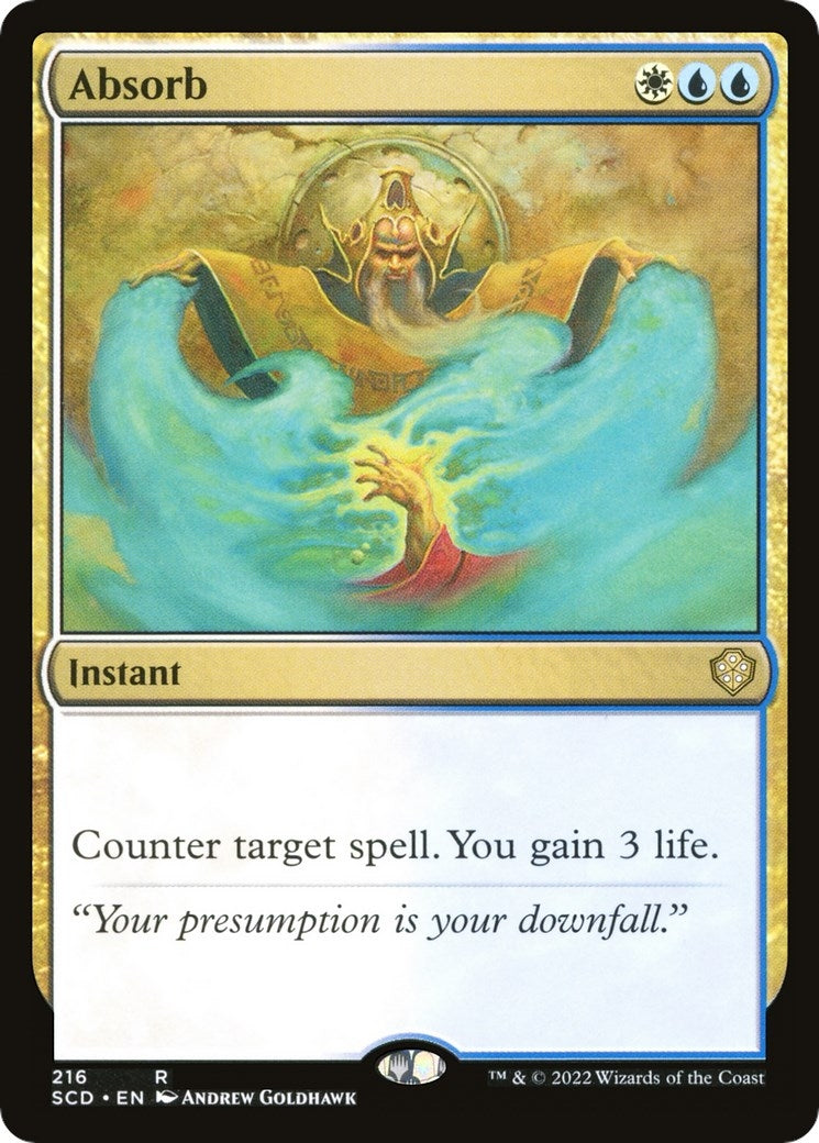 Image for Absorb (216) (SCD) - Magic: The Gathering