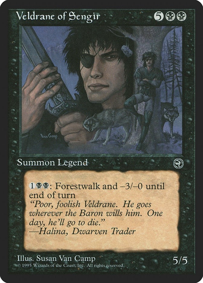 Image for Veldrane of Sengir (HML) - Magic: The Gathering