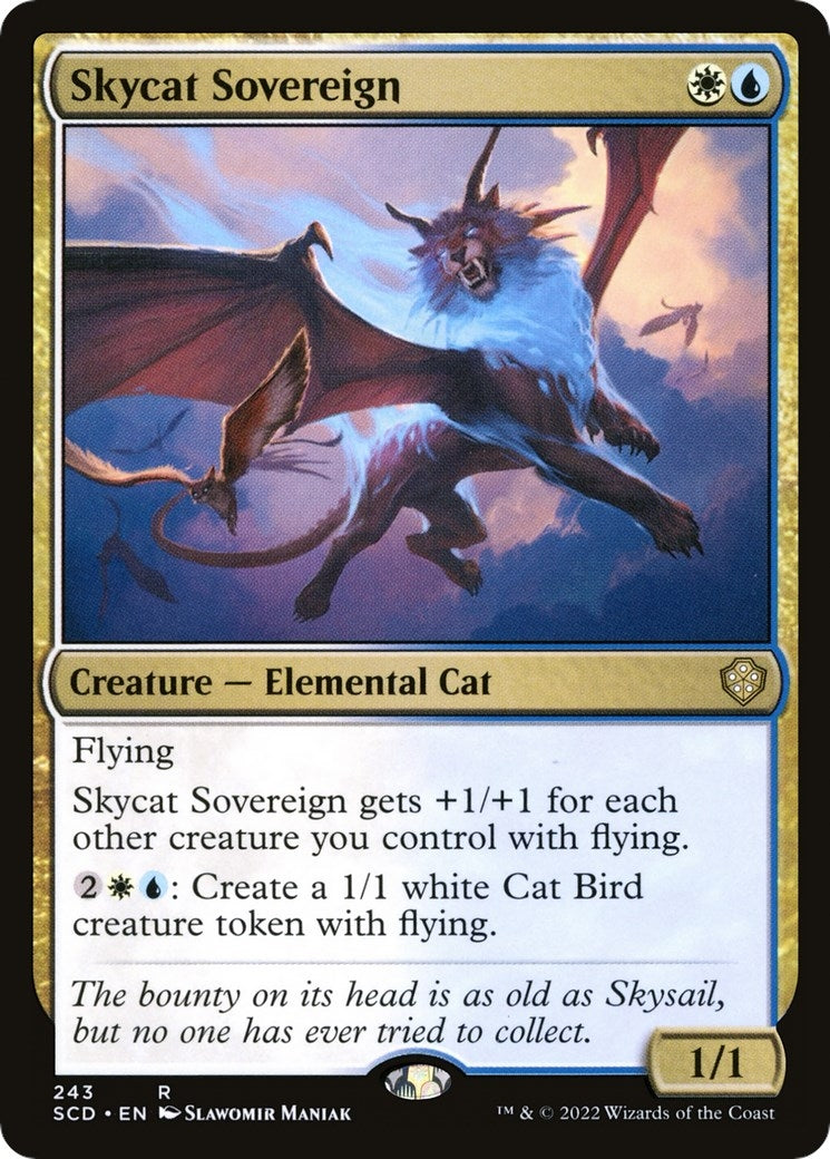 Image for Skycat Sovereign (243) (SCD) - Magic: The Gathering