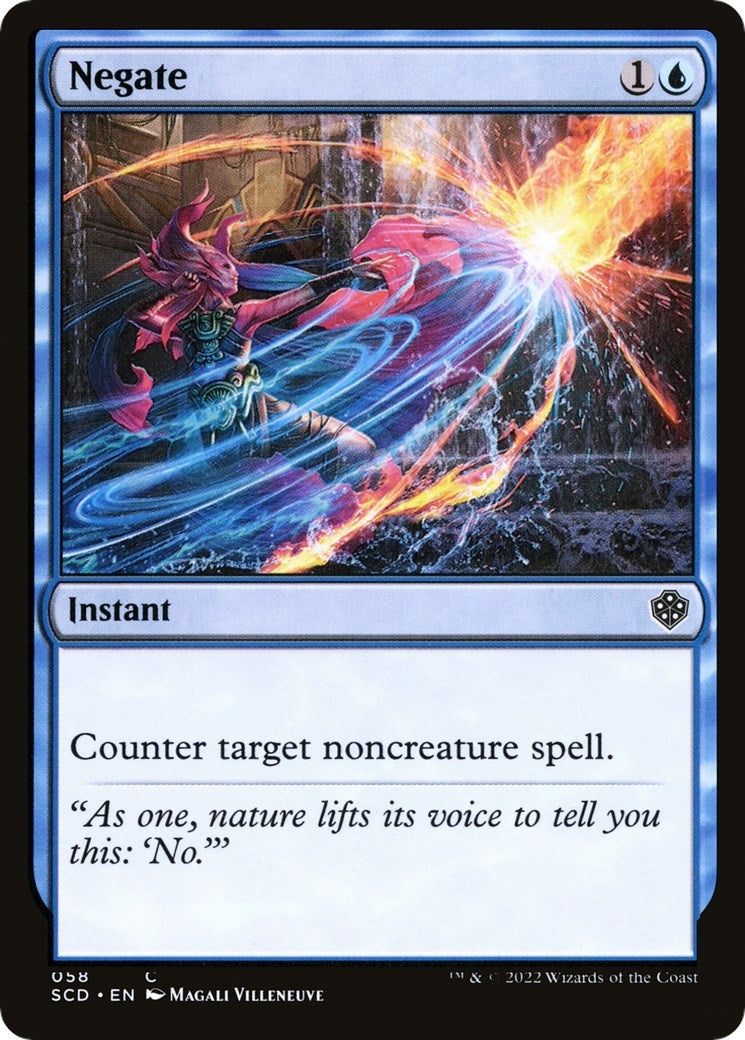 Image for Negate (58) (SCD) - Magic: The Gathering