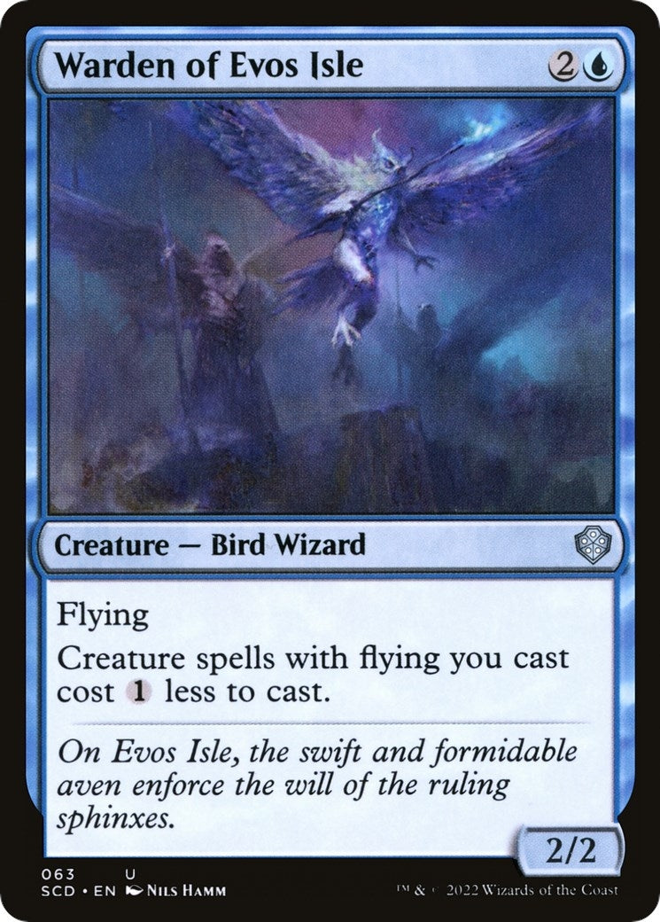 Image for Warden of Evos Isle (63) (SCD) - Magic: The Gathering