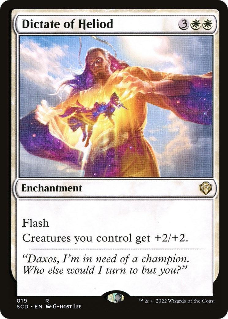 Image for Dictate of Heliod (19) (SCD) - Magic: The Gathering