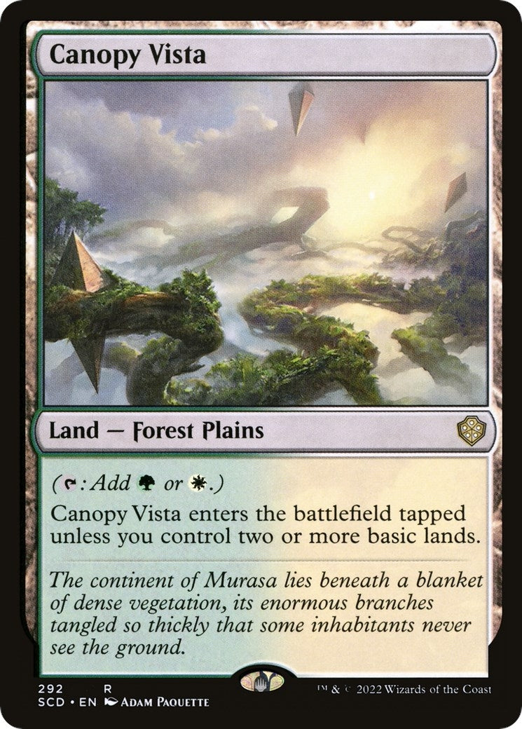 Image for Canopy Vista (292) (SCD) - Magic: The Gathering