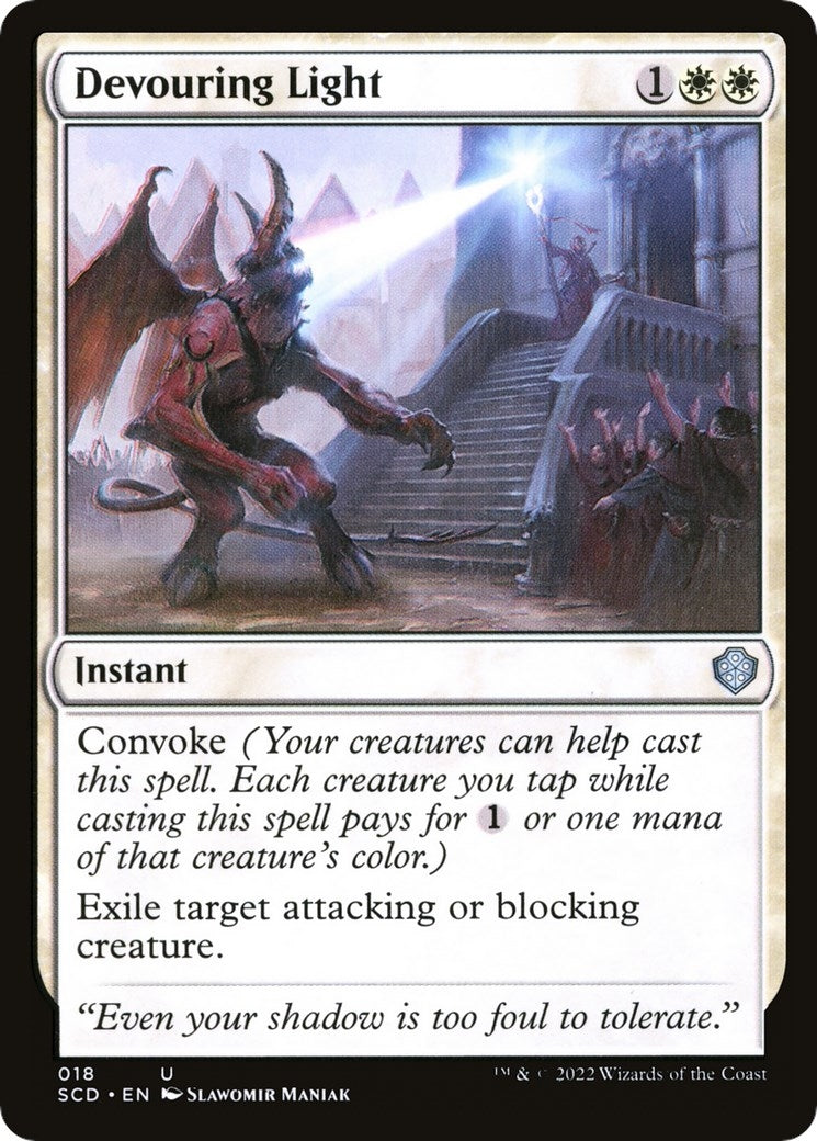 Image for Devouring Light (18) (SCD) - Magic: The Gathering