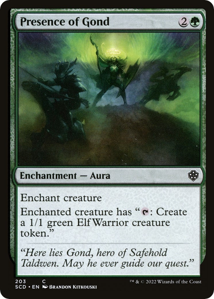 Image for Presence of Gond (203) (SCD) - Magic: The Gathering