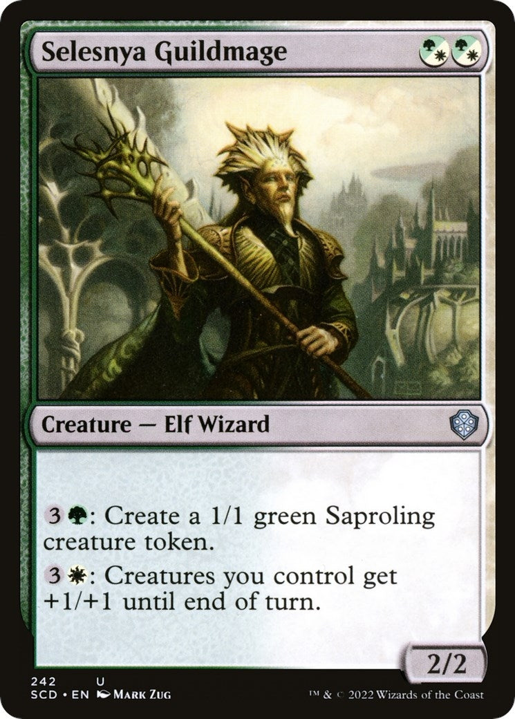 Image for Selesnya Guildmage (242) (SCD) - Magic: The Gathering