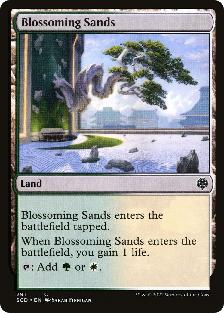 Image for Blossoming Sands (291) (SCD) - Magic: The Gathering