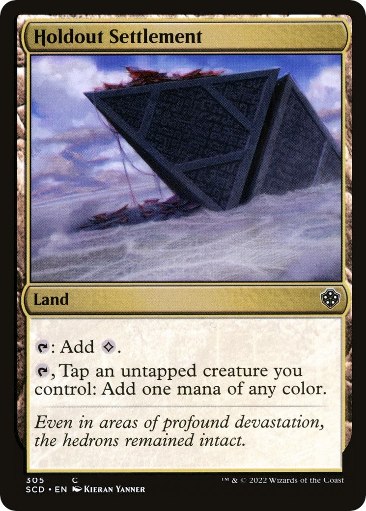 Image for Holdout Settlement (305) (SCD) - Magic: The Gathering