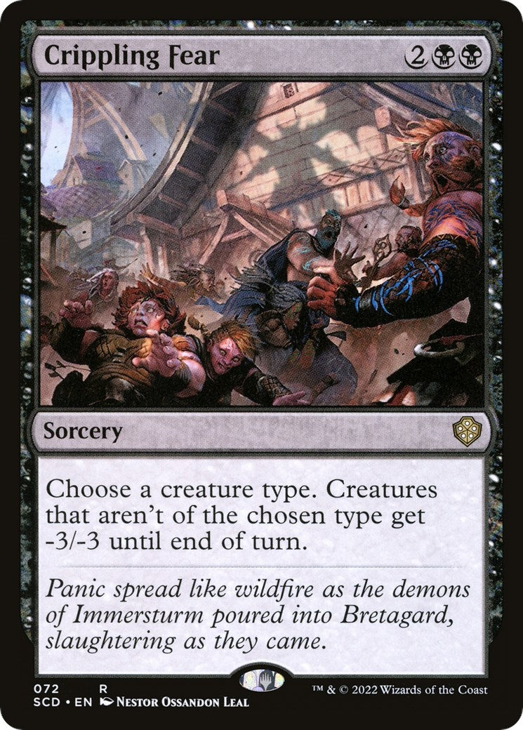 Image for Crippling Fear (72) (SCD) - Magic: The Gathering