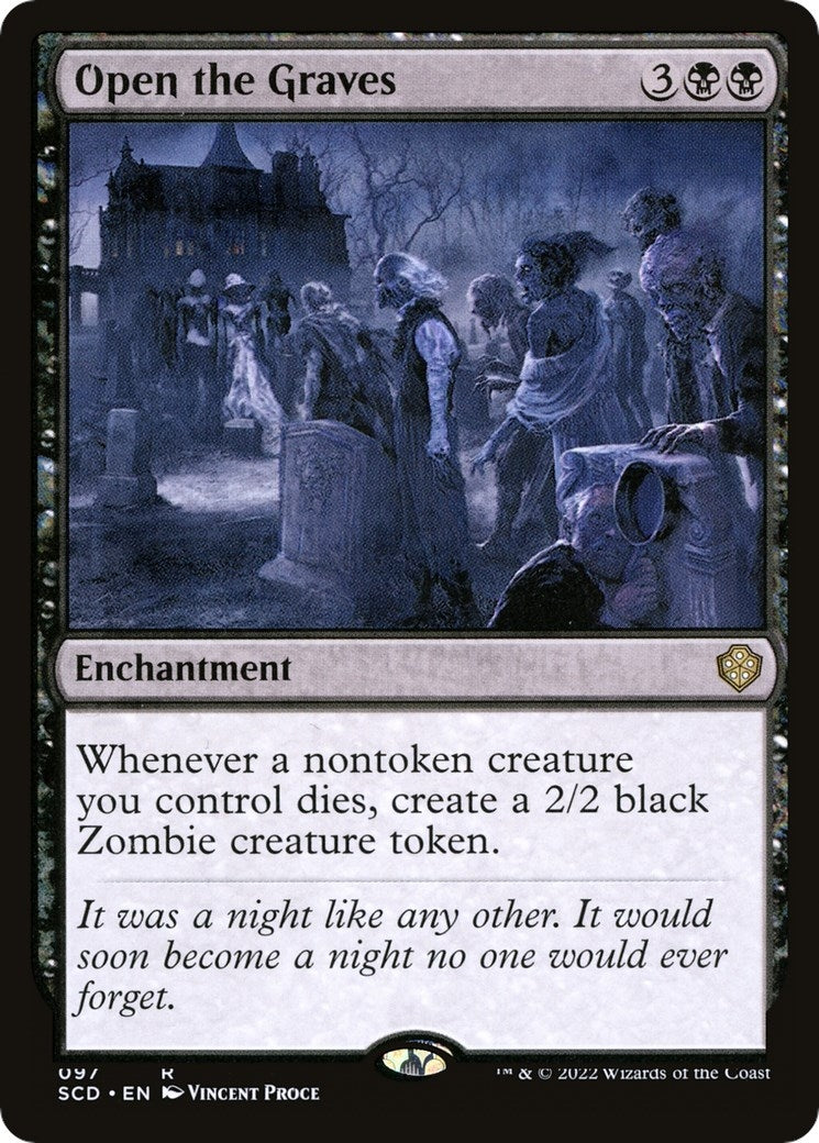 Image for Open the Graves (97) (SCD) - Magic: The Gathering