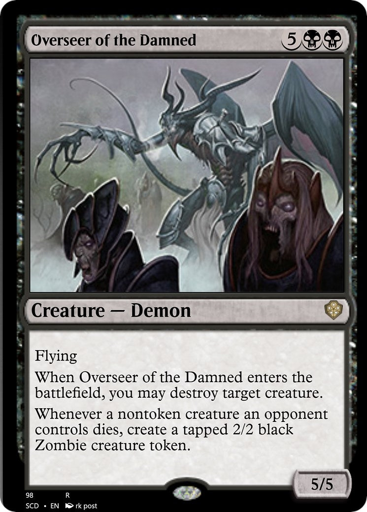 Image for Overseer of the Damned (98) (SCD) - Magic: The Gathering