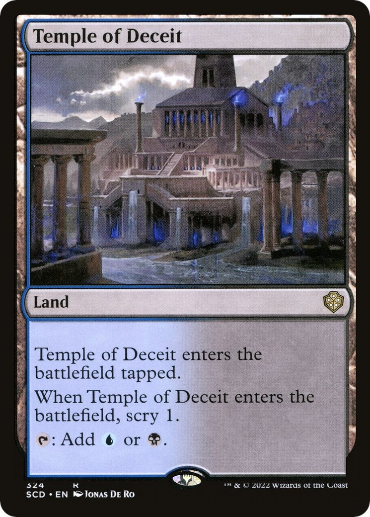 Image for Temple of Deceit (324) (SCD) - Magic: The Gathering