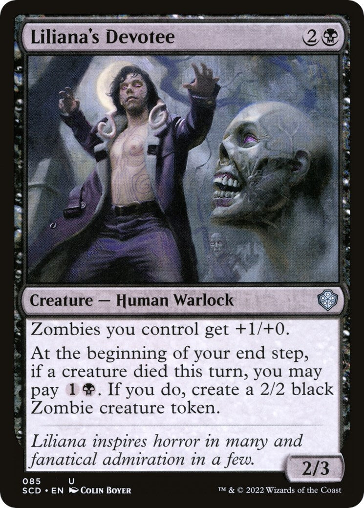 Image for Liliana's Devotee (85) (SCD) - Magic: The Gathering
