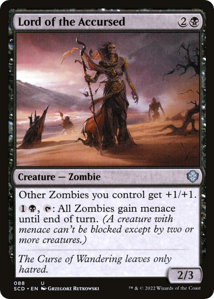 Image for Lord of the Accursed (88) (SCD) - Magic: The Gathering