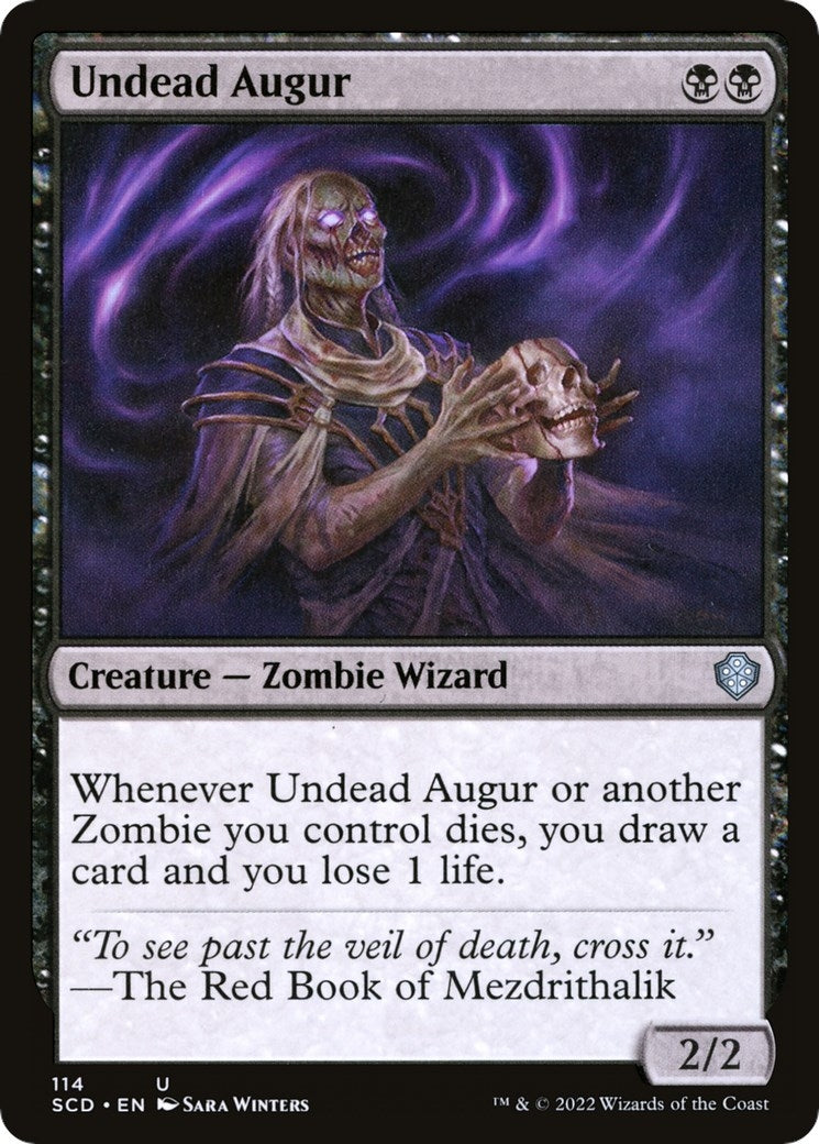 Image for Undead Augur (114) (SCD) - Magic: The Gathering