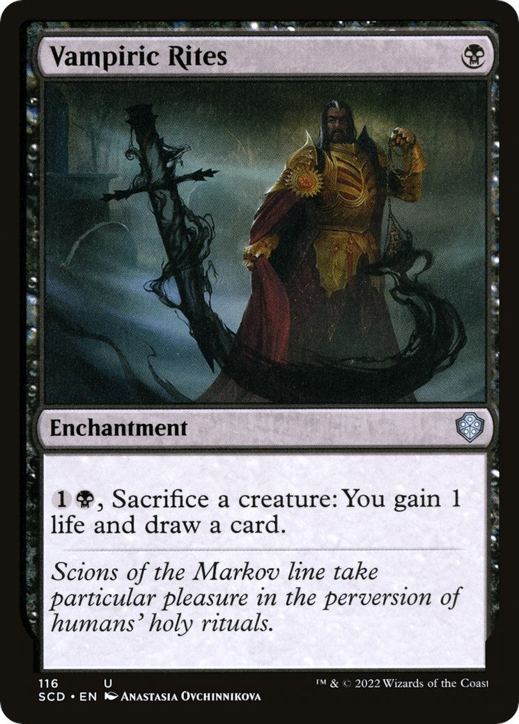 Image for Vampiric Rites (116) (SCD) - Magic: The Gathering