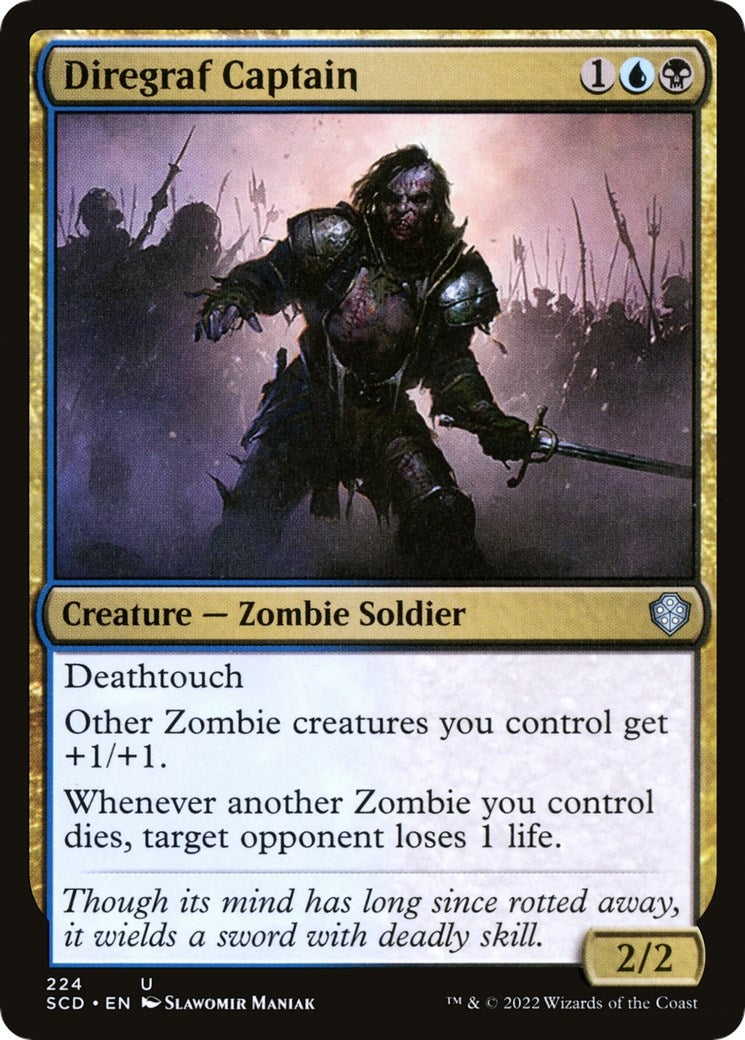 Image for Diregraf Captain (224) (SCD) - Magic: The Gathering