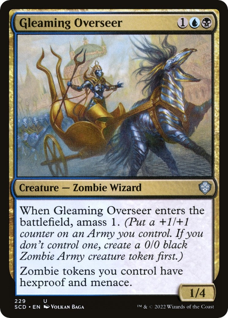 Image for Gleaming Overseer (229) (SCD) - Magic: The Gathering