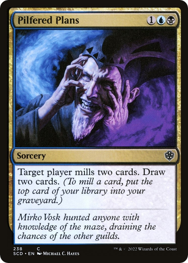 Image for Pilfered Plans (238) (SCD) - Magic: The Gathering