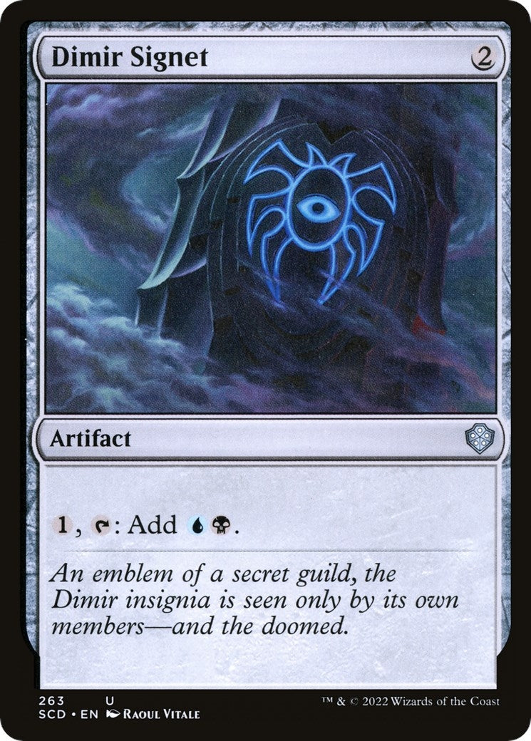 Image for Dimir Signet (263) (SCD) - Magic: The Gathering