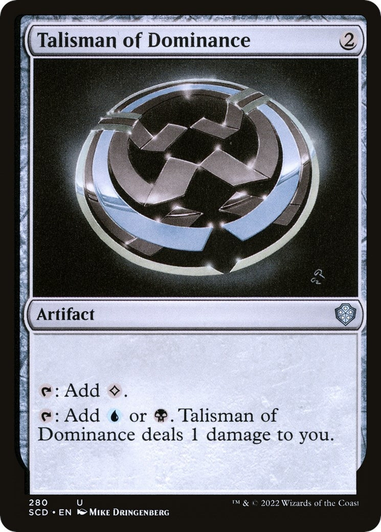 Image for Talisman of Dominance (280) (SCD) - Magic: The Gathering