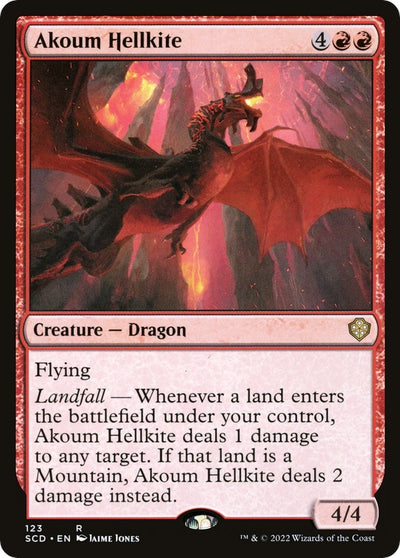 Akoum Hellkite (123) (SCD)