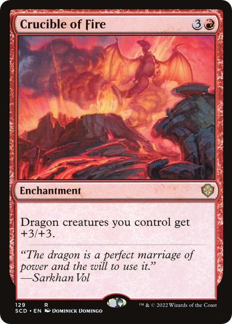 Image for Crucible of Fire (129) (SCD) - Magic: The Gathering