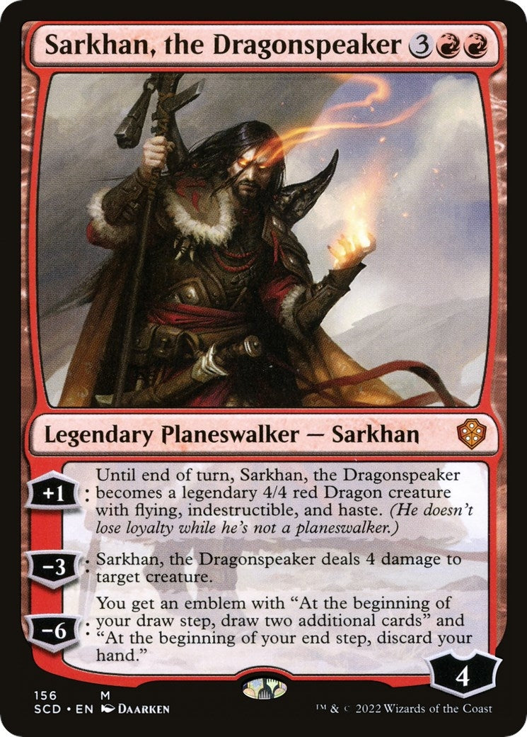 Image for Sarkhan, the Dragonspeaker (156) (SCD) - Magic: The Gathering