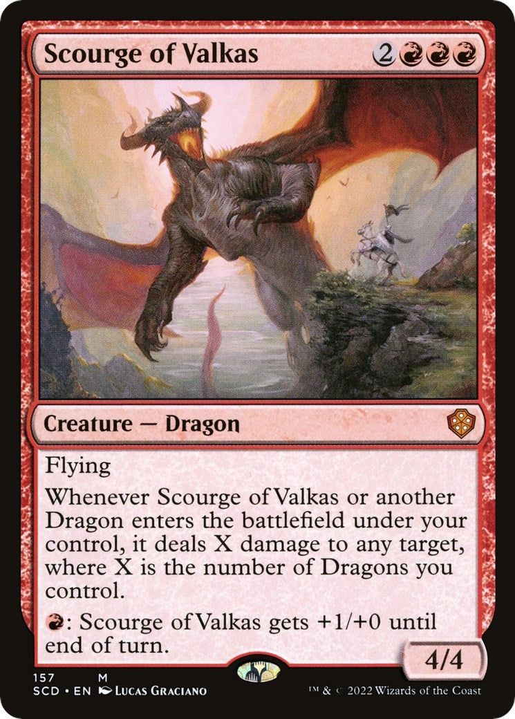 Image for Scourge of Valkas (157) (SCD) - Magic: The Gathering