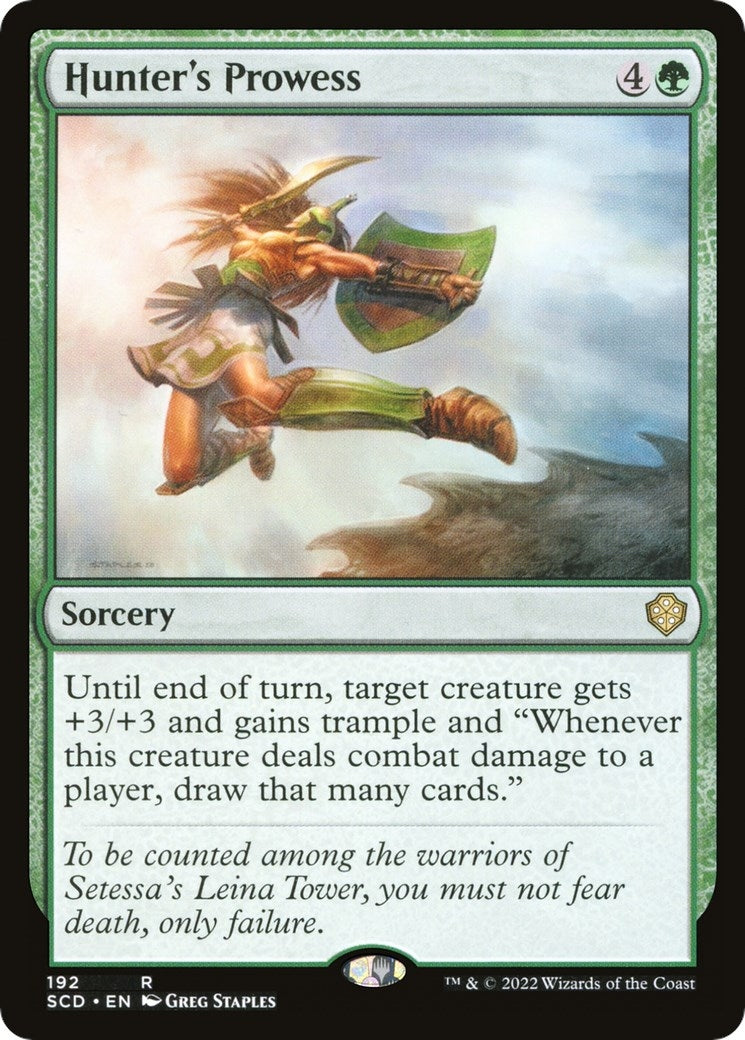 Image for Hunter's Prowess (192) (SCD) - Magic: The Gathering